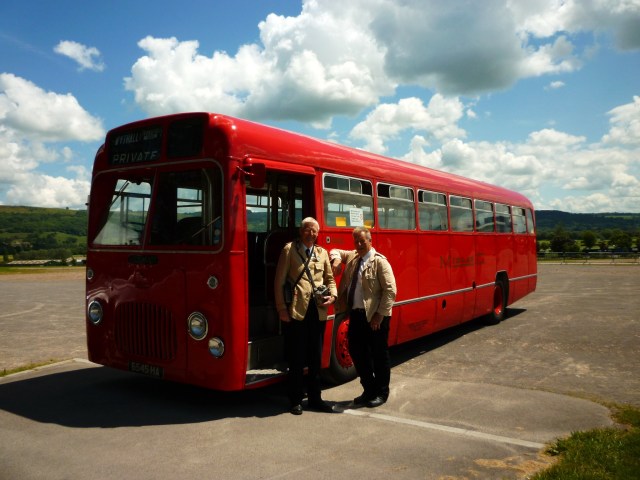 5545, Malcolm & Mike at Cheltenham Racecourse - Dave Parkes
