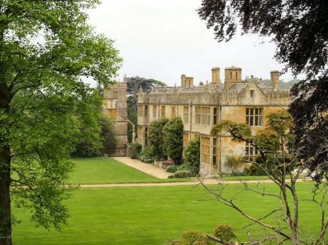 Stanway House - from the gardens