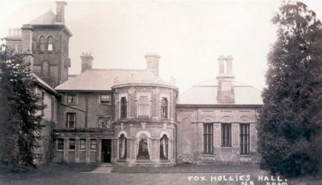 Fox Hollies Hall c1900