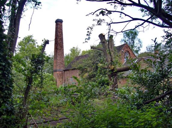 The view of Sarehole Mill, but not as Tolkien would remember it – there were far fewer trees then. When Tolkien refers to a 'great mill' in The Hobbit he was probably remembering Sarehole Mill. From 5 Gracewell the boys and their mother could look across the water-meadow to the mill. Tolkien mentioned the miller and his son, George Andrew senior and junior, in the Foreword to The Lord of the Rings. It is perhaps understandable that the miller shouted at him and his younger brother when they played in the mill-yard, as they were very small and there was dangerous machinery there!