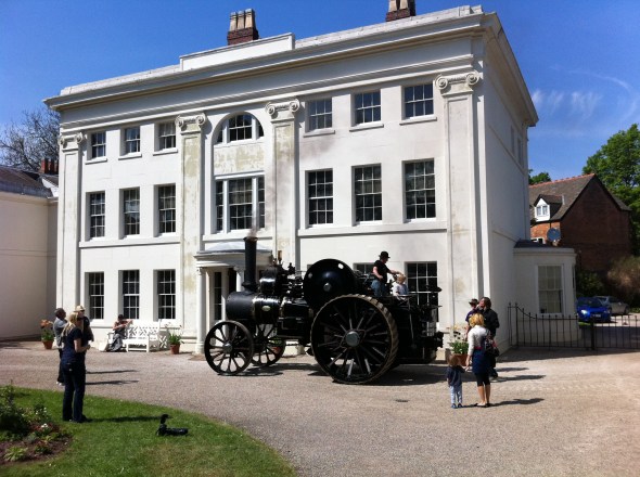 Soho House, photographed during an event day in 2011. It was once a regular meeting place for some of the greatest minds of the 18th century. Matthew Boulton (1728-1809) was a founding member of the Lunar Society, a group of great thinkers and inventors who met regularly at his home at Soho House. Boulton’s guests included James Watt, Erasmus Darwin, Josiah Wedgwood and Joseph Priestley.